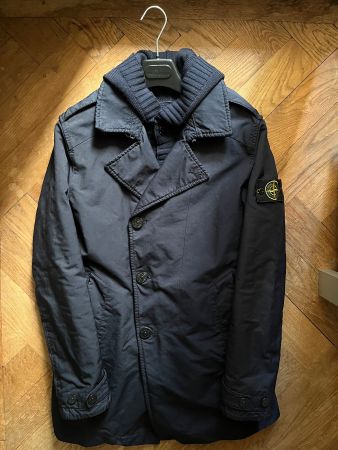 STONE ISLAND -  Trench coat + Hoodie
